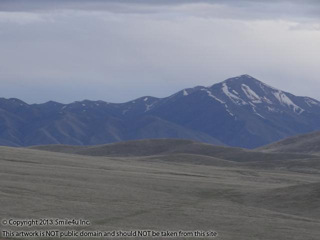 This mountain peak to the south is part of the Cortez Mountains in Eureka County, Nevada and close to Mount Tenabo which you can also see from this 10 acres for sale!